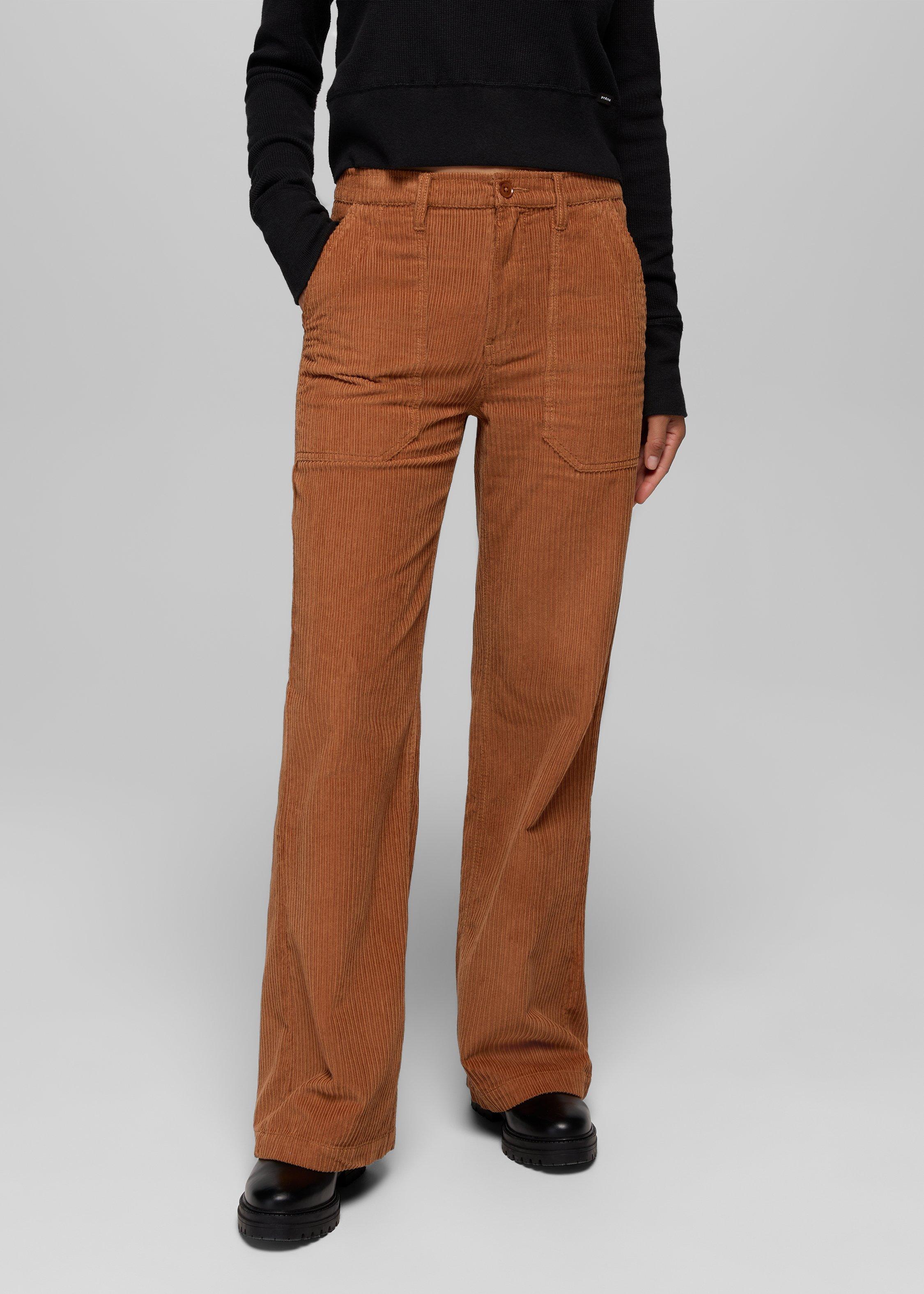 Womens prAna Annie's Canyon Cord Pant - Tawny