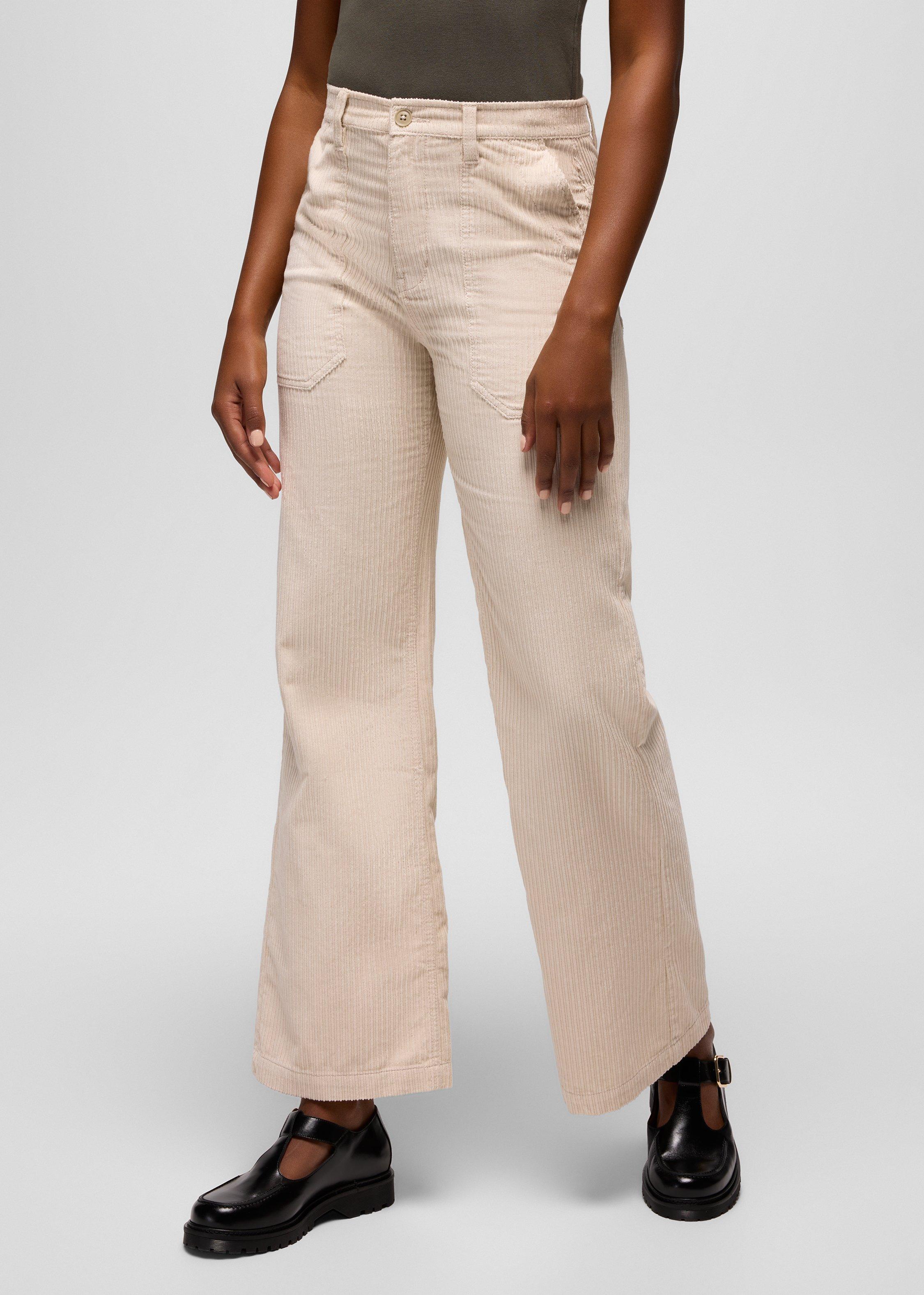 Womens prAna Annie's Canyon Cord Pant - Almond