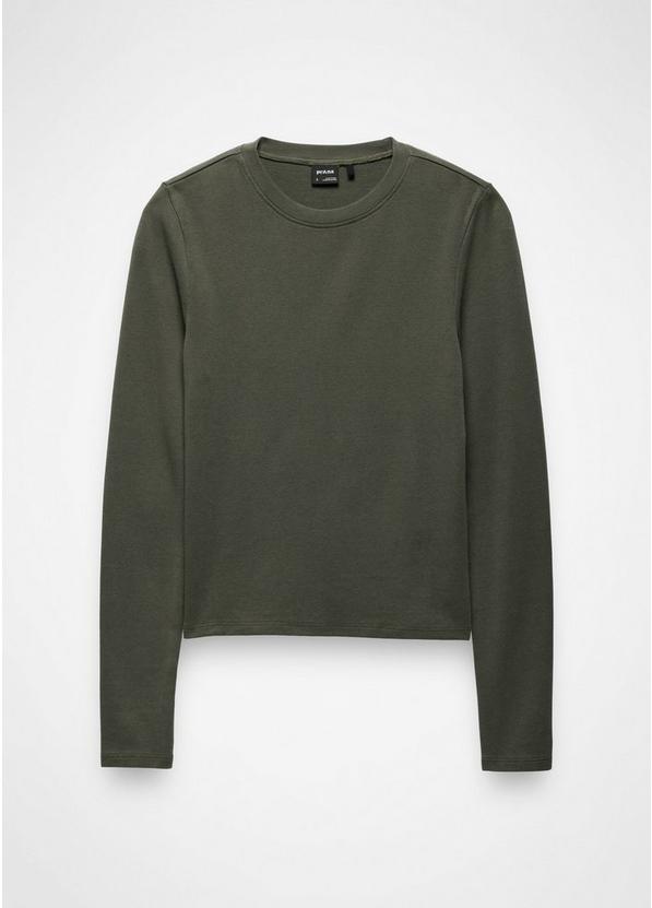 Lotus Long Sleeve Tee, Color: Spruce, image 5