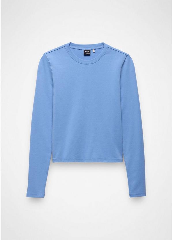 Lotus Long Sleeve Tee, Color: Blue Vibes, image 6