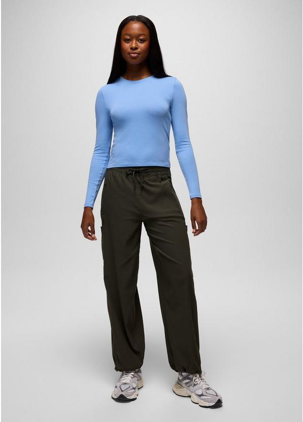 Lotus Long Sleeve Tee, Color: Blue Vibes, image 5
