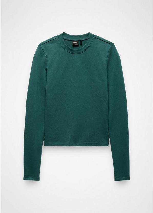 Lotus Long Sleeve Tee, Color: Coast, image 6