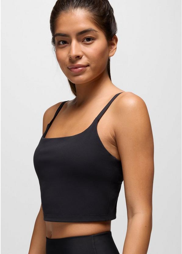 Luxara Longline Bra, Color: Black, image 3