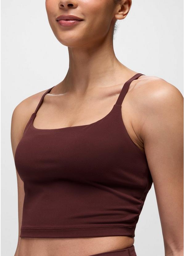 Luxara Longline Bra, Color: Cacao, image 3