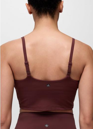Luxara Longline Bra, Color: Cacao, image 4