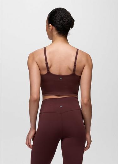 Luxara Longline Bra, Color: Cacao, image 2