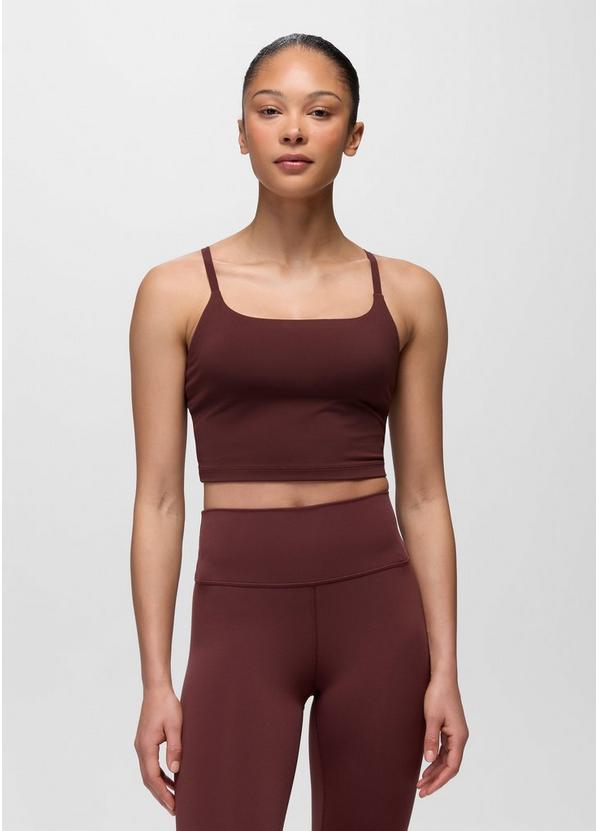 Luxara Longline Bra, Color: Cacao, image 1