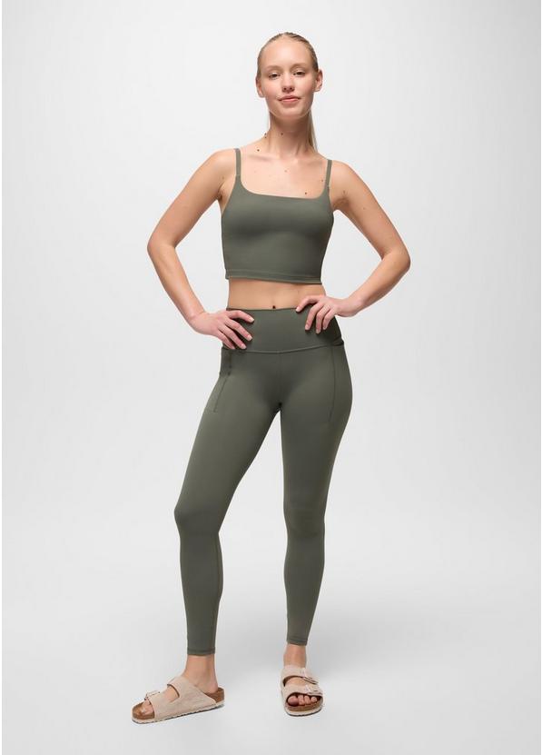 Luxara Longline Bra, Color: Thyme, image 5