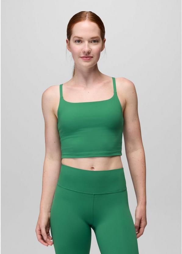 Luxara Longline Bra, Color: Jade, image 1