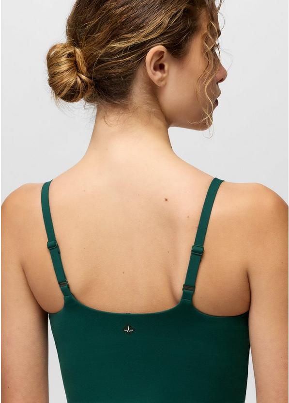 Luxara Longline Bra, Color: Root Green, image 4