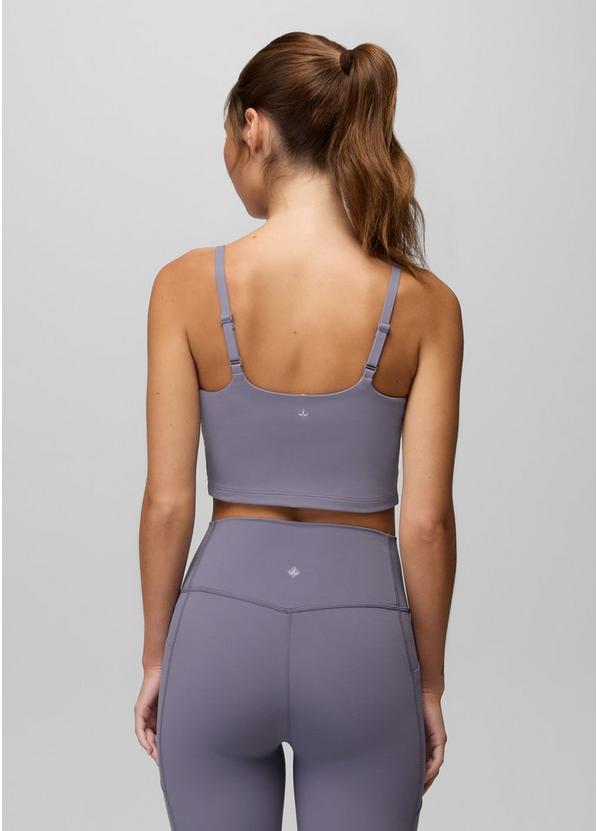 Luxara Longline Bra, Color: Taro, image 2