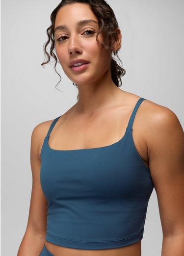 Luxara Longline Bra, Color: Bluff Blue, image 21