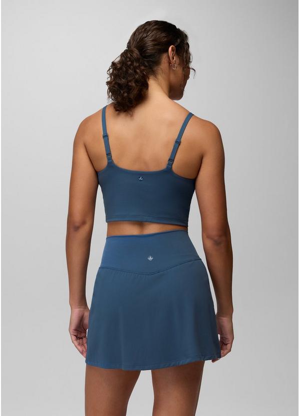 Luxara Longline Bra, Color: Bluff Blue, image 2