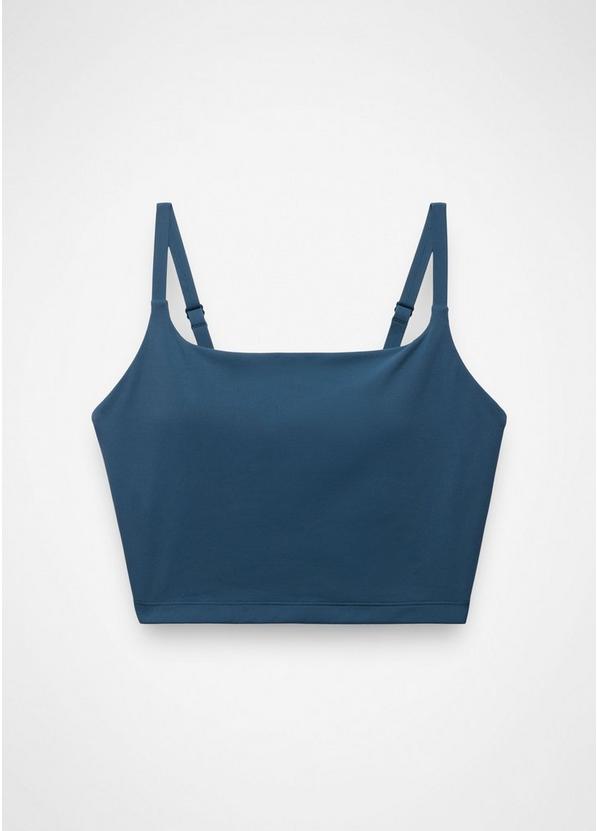 Luxara Longline Bra, Color: Bluff Blue, image 6