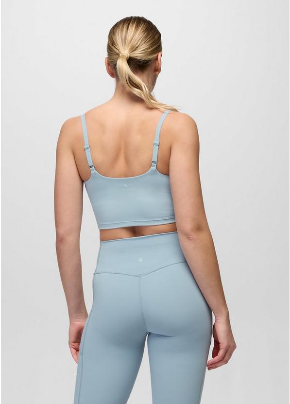 Luxara Longline Bra, Color: Glacier Skies, image 2