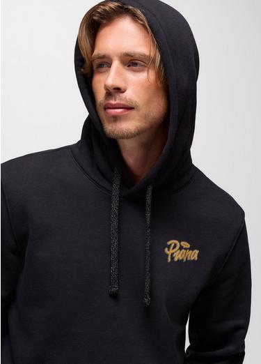 prAna Fleece Graphic Hoodie, Color: Black Open Your Mind, image 12