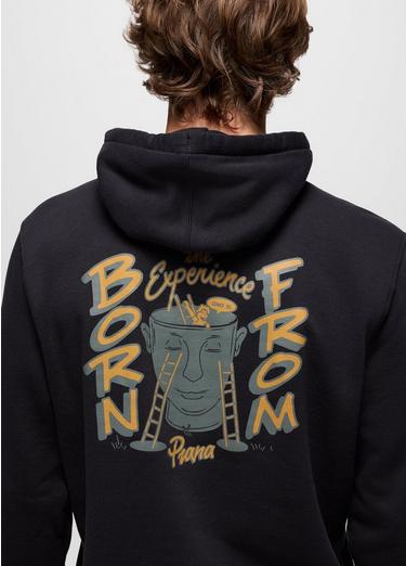 prAna Fleece Graphic Hoodie, Color: Black Open Your Mind, image 11