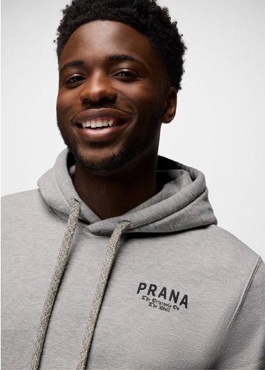 prAna Fleece Graphic Hoodie, Color: Heather Grey Past and Present, image 3
