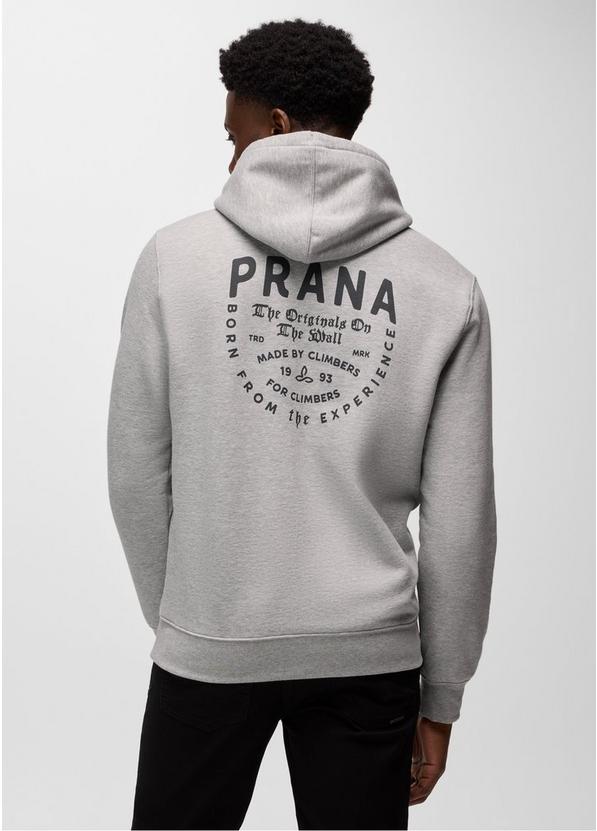 prAna Fleece Graphic Hoodie, Color: Heather Grey Past and Present, image 2