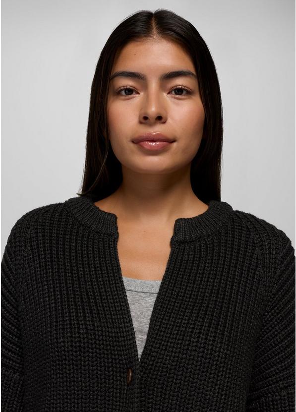 Sunday River Short Cardigan, Color: Black, image 3