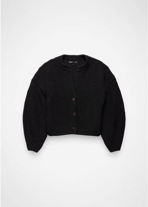 Sunday River Short Cardigan, Color: Black, image 6