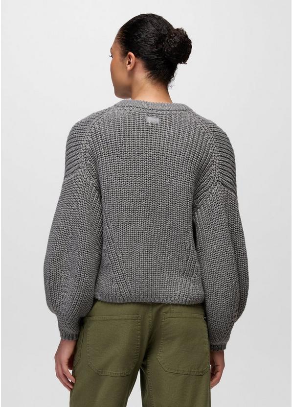 Sunday River Short Cardigan, Color: Heather Grey, image 2
