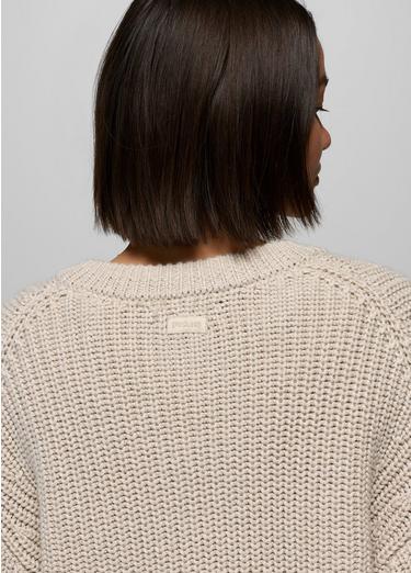 Sunday River Short Cardigan, Color: Almond, image 12