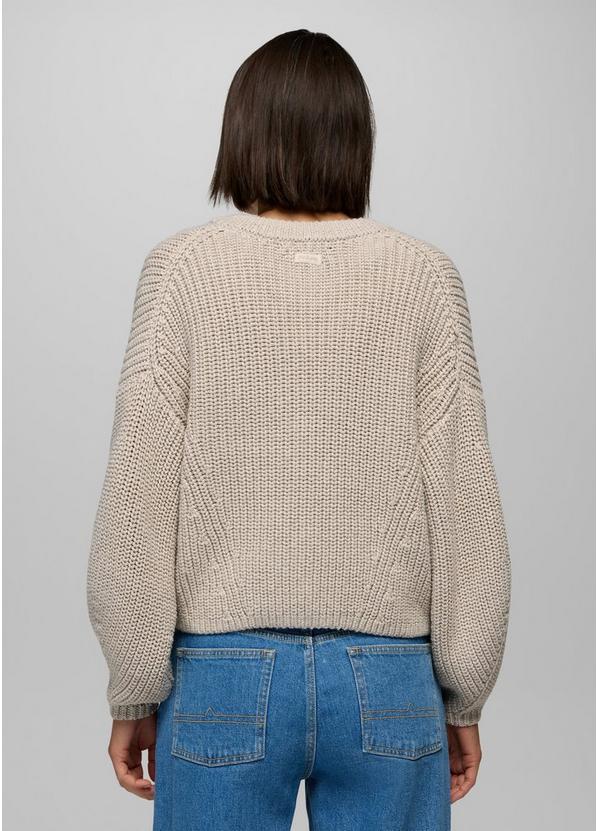 Sunday River Short Cardigan, Color: Almond, image 2