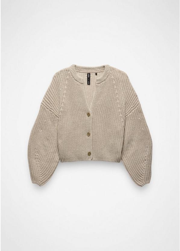 Sunday River Short Cardigan, Color: Beach Pebble, image 7