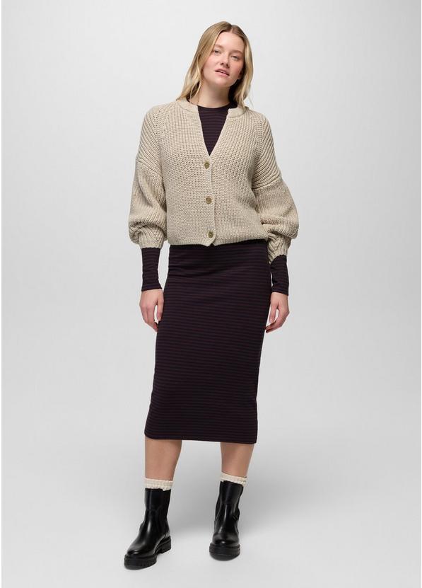 Sunday River Short Cardigan, Color: Beach Pebble, image 6