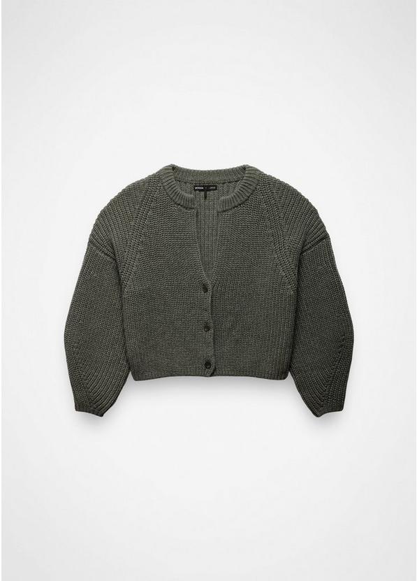 Sunday River Short Cardigan, Color: Thyme, image 6