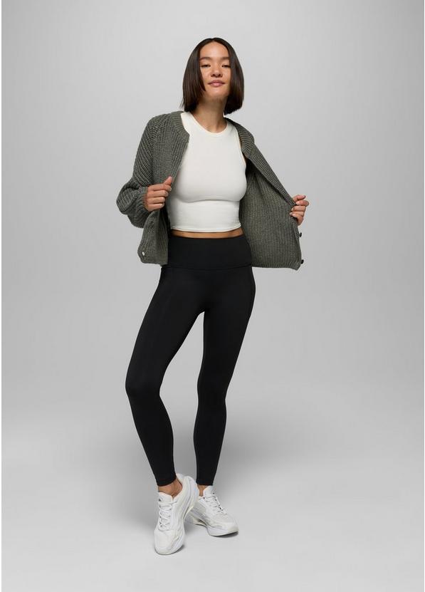 Sunday River Short Cardigan, Color: Thyme, image 5