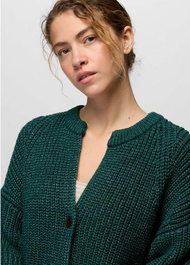 Sunday River Short Cardigan, Color: Coast, image 23