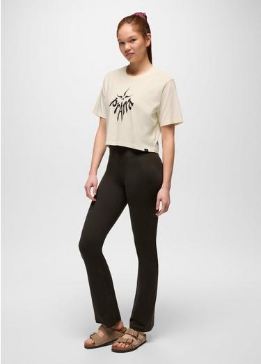 Heritage Graphic Crop Tee, Color: Canvas, image 8