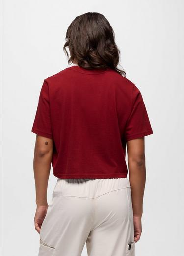 Heritage Graphic Crop Tee, Color: Retrograde, image 10