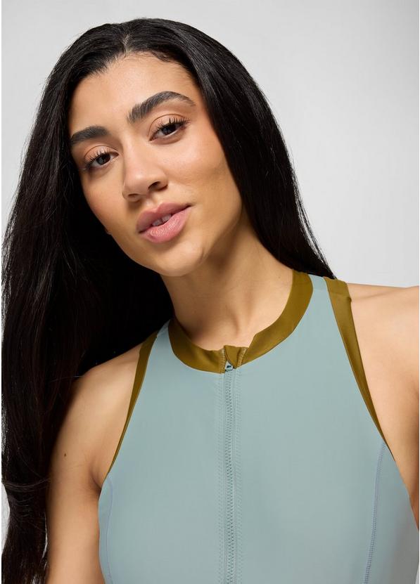 Baja Bound One Piece Swimsuit, Color: Saltwater Colorblock, image 4