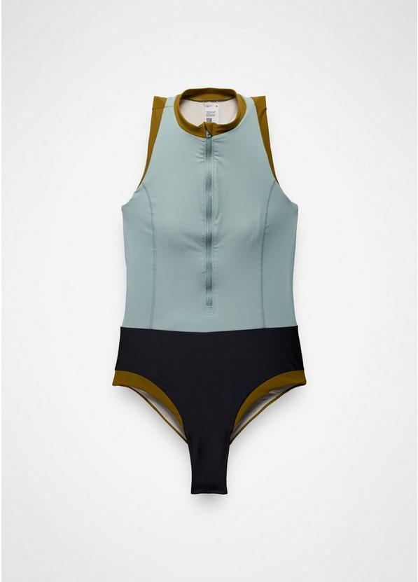 Baja Bound One Piece Swimsuit, Color: Saltwater Colorblock, image 1