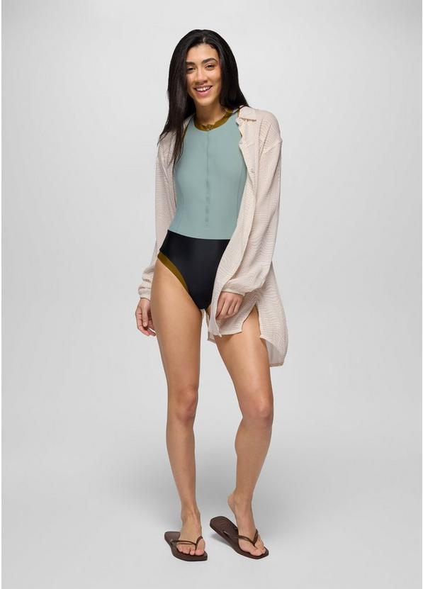 Baja Bound One Piece Swimsuit, Color: Saltwater Colorblock, image 6