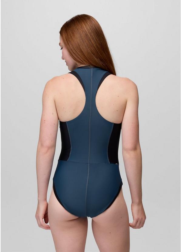 Baja Bound One Piece Swimsuit, Color: Bluff Blue, image 4