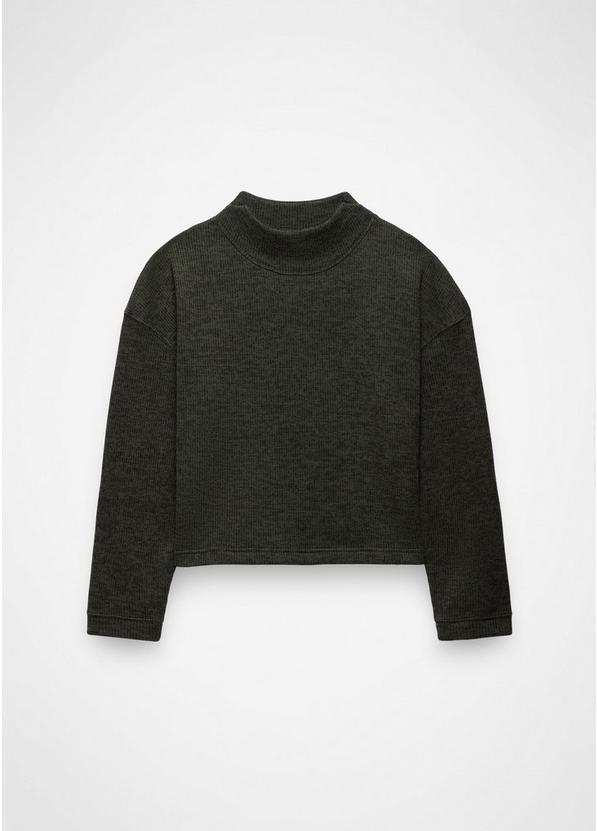 Two Harbors Mockneck Sweater, Color: Spruce Heather, image 6