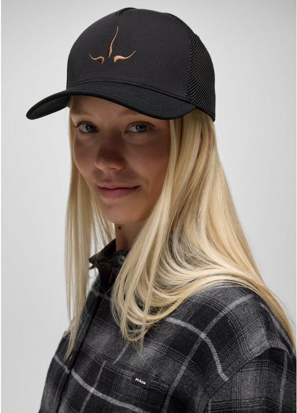 Roads Ahead Embroidered Hat, Color: Black prAna Horns, image 5