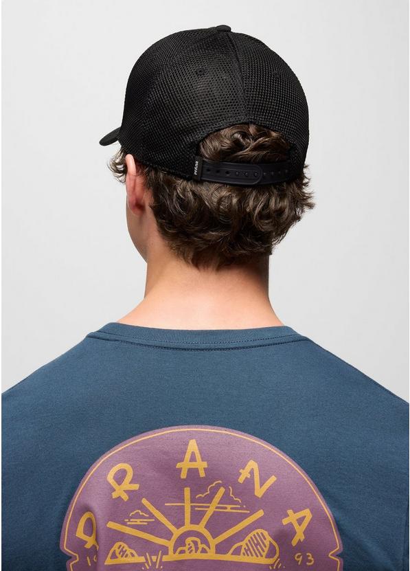 Roads Ahead Embroidered Hat, Color: Black prAna Horns, image 4