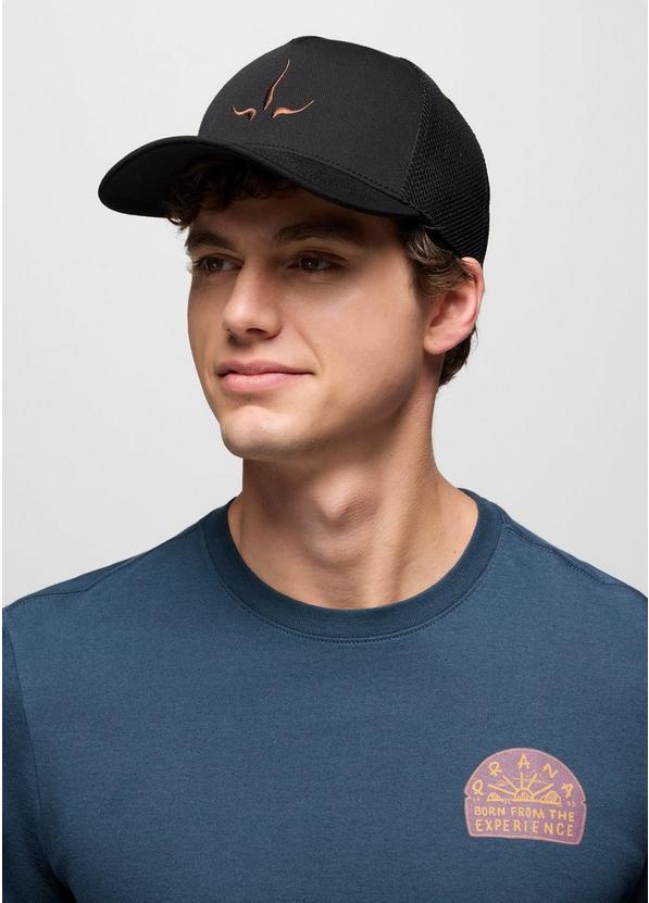 Roads Ahead Embroidered Hat, Color: Black prAna Horns, image 3