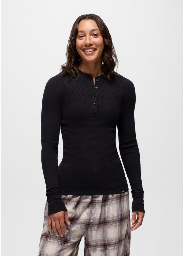 Touchstone Henley, Color: Black Heather, image 7