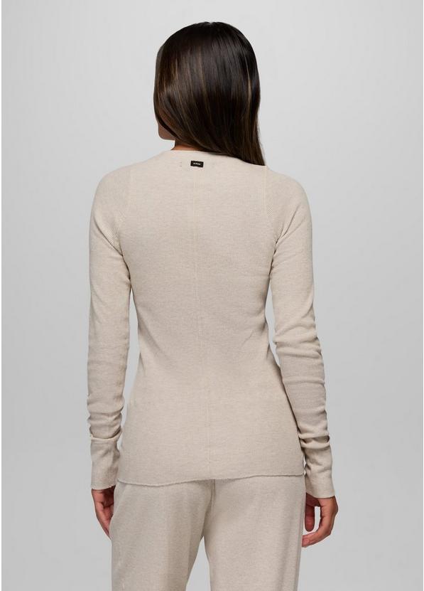 Touchstone Henley, Color: Oatmeal Heather, image 2