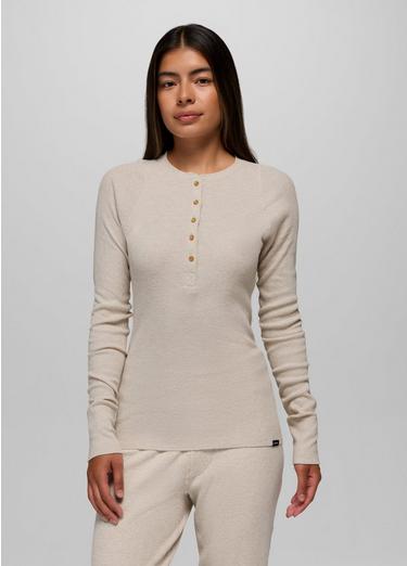 Touchstone Henley, Color: Oatmeal Heather, image 1