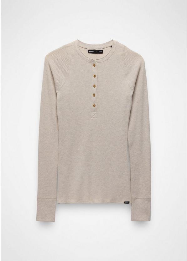 Touchstone Henley, Color: Oatmeal Heather, image 7