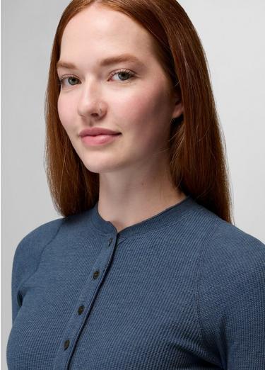 Touchstone Henley, Color: Bluff Blue Heather, image 19