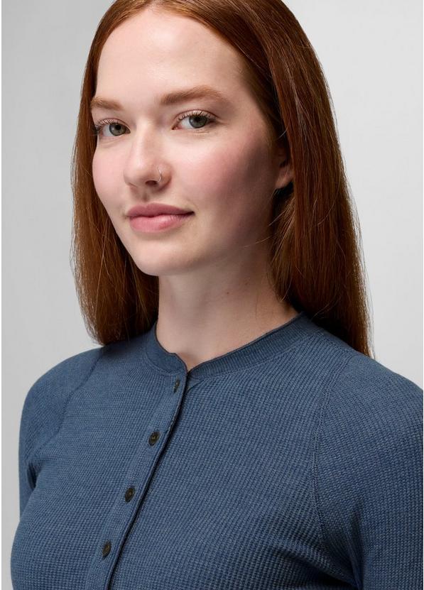 Touchstone Henley, Color: Bluff Blue Heather, image 3