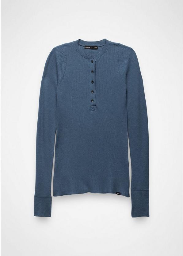 Touchstone Henley, Color: Bluff Blue Heather, image 5